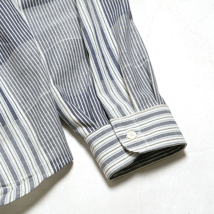 AïE - Painter Shirt - Cotton Dobby Stripe - MR959