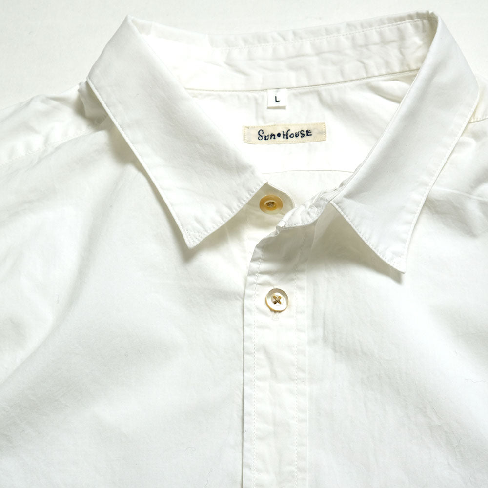 SUN HOUSE - Typewriter Cloth Big Shirt