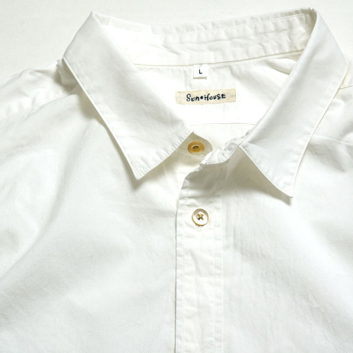 SUN HOUSE - Typewriter Cloth Big Shirt
