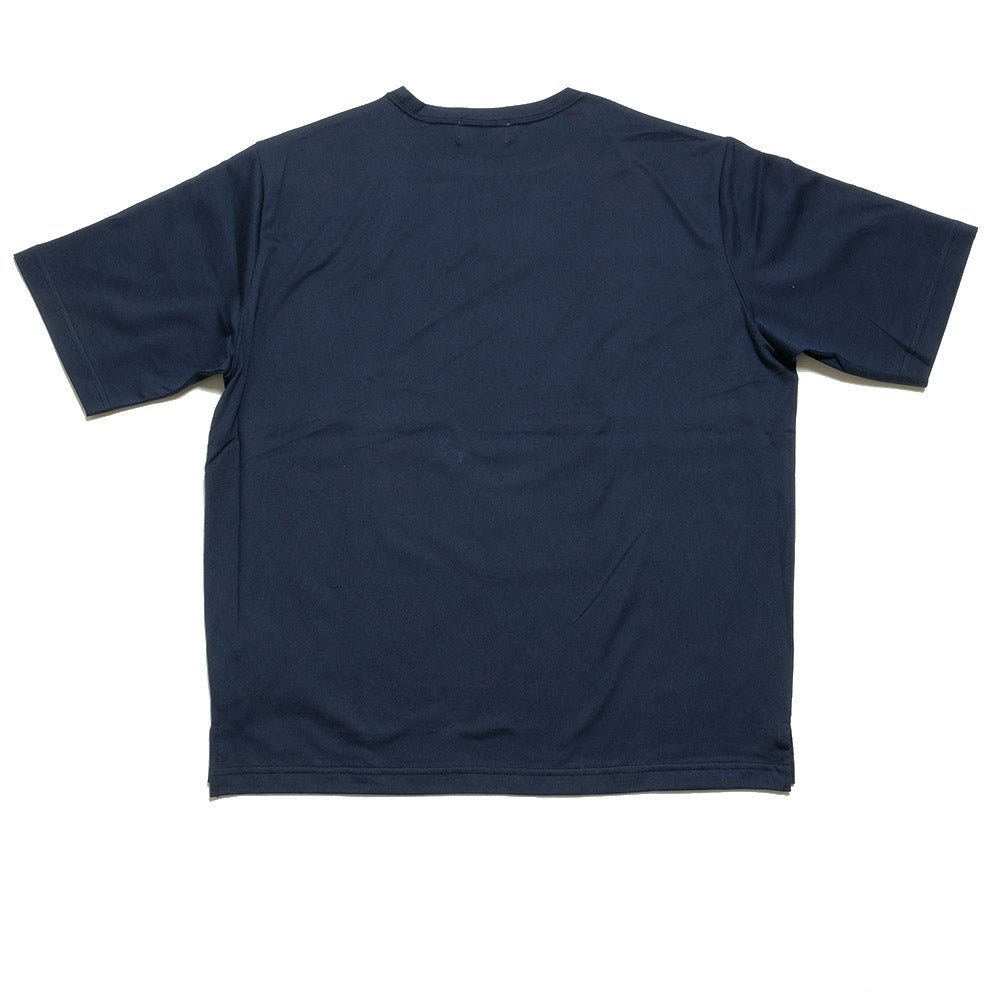 Soglia - ブロード × 天竺 コンビTシャツ