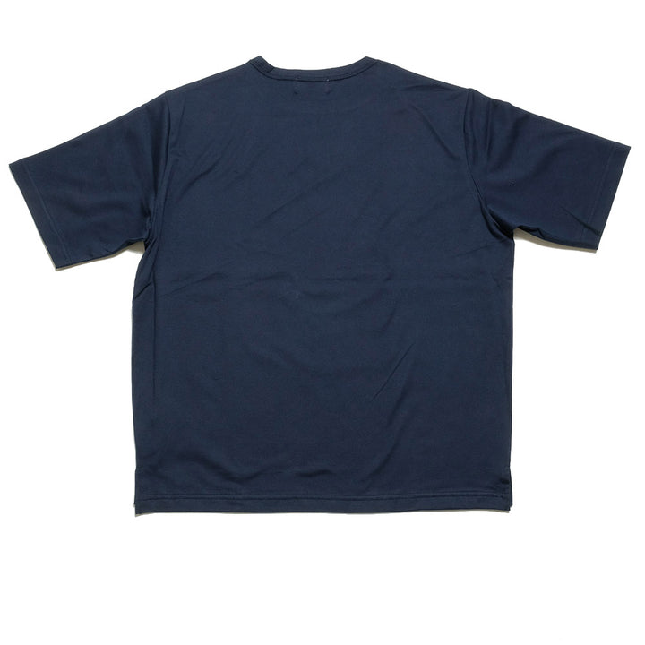 Soglia - ブロード × 天竺 コンビTシャツ