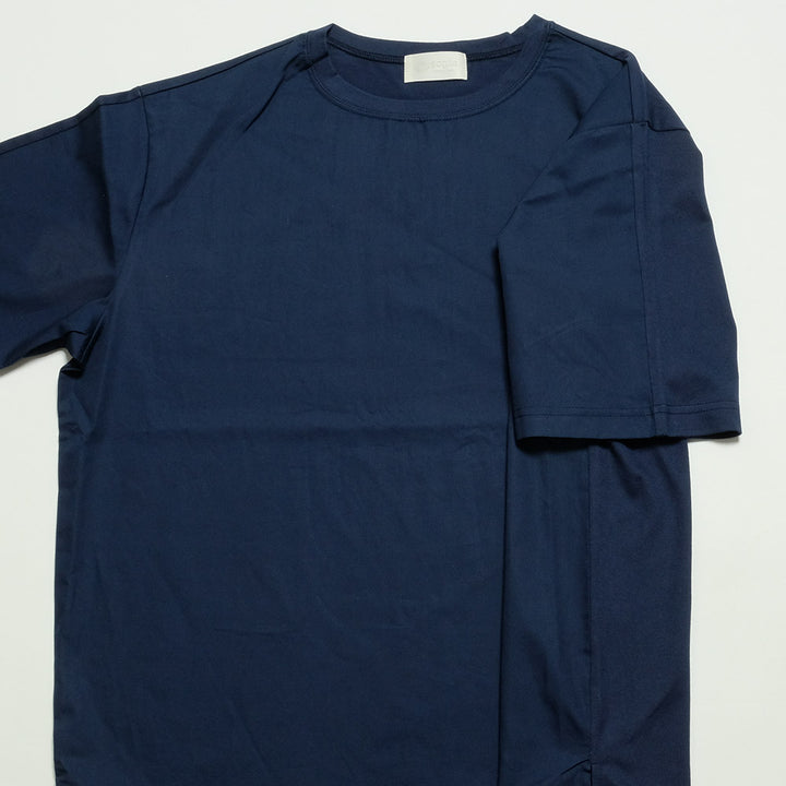 Soglia - ブロード × 天竺 コンビTシャツ