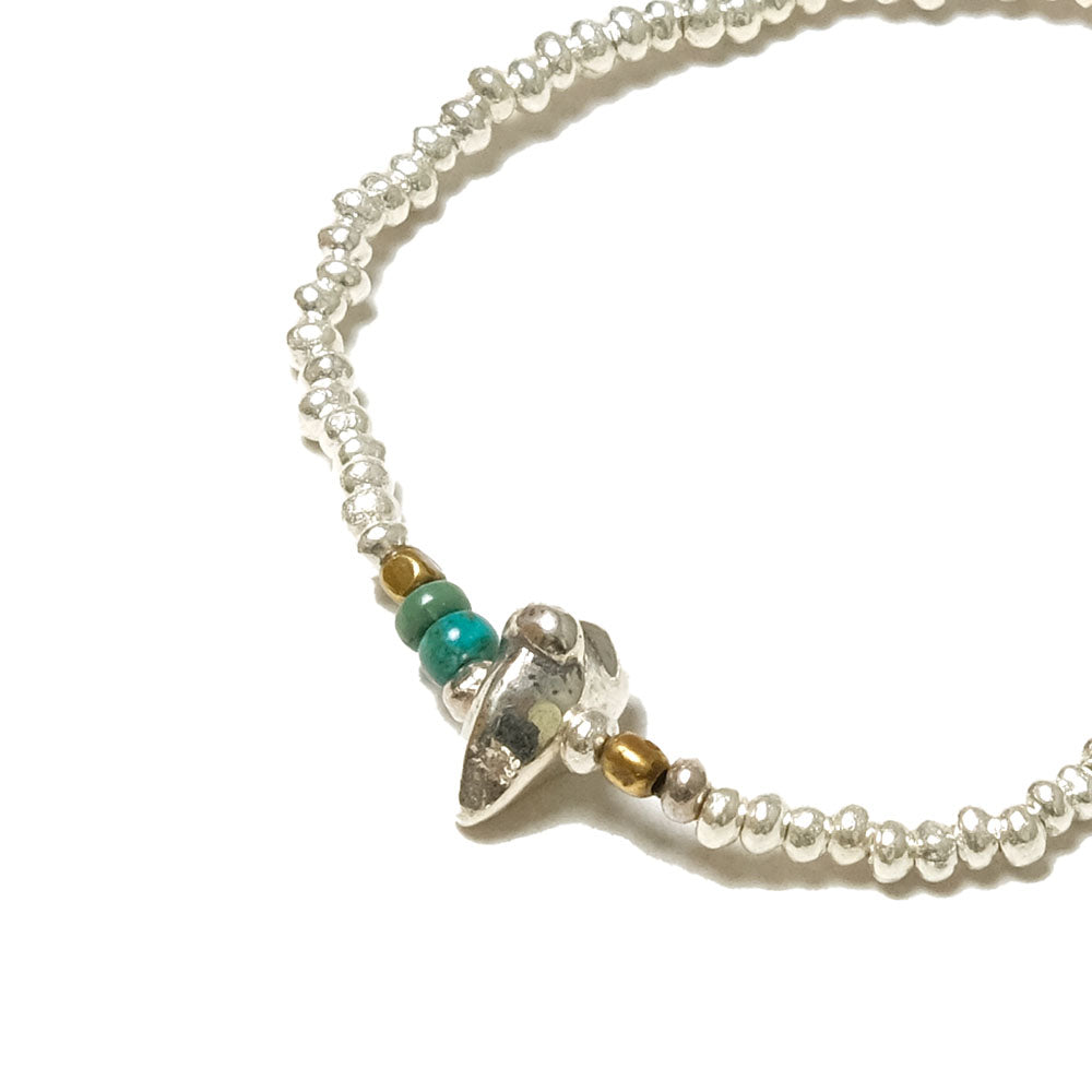 SunKu Silver Beads Bracelet SK-005