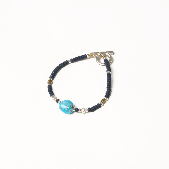 SunKu  - Sun House Exclusive - Kingman Turquoise Bracelet - Indigo - SKSH-23SP