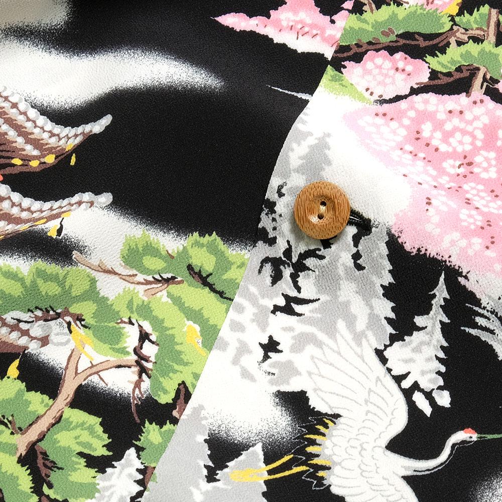 SUN SURF x HINOYA<br>S/S RAYON HAWAIIAN SHIRT "FIVE STORIED PAGODA"