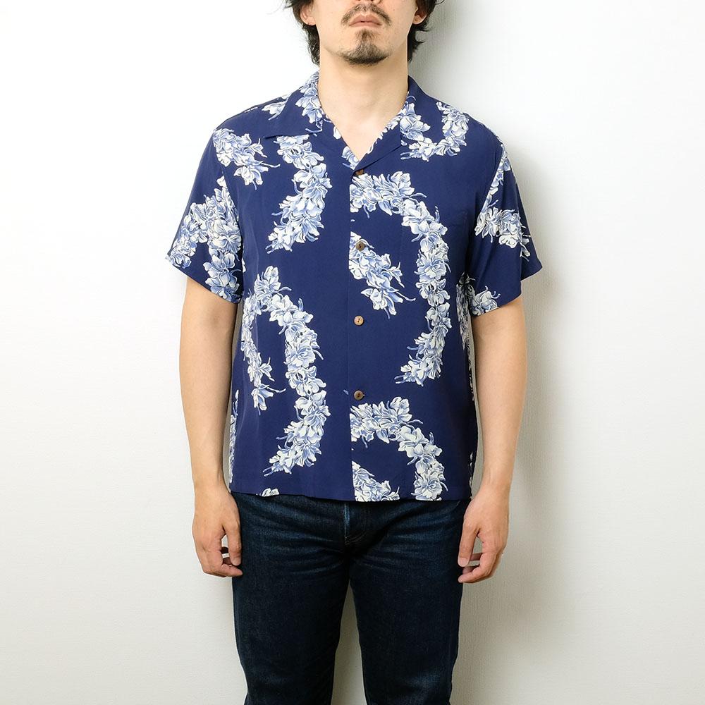 SUN SURF x HINOYA EXCLUSIVE<br>S/S RAYON HAWAIIAN SHIRT<br>“LEI GINGER”