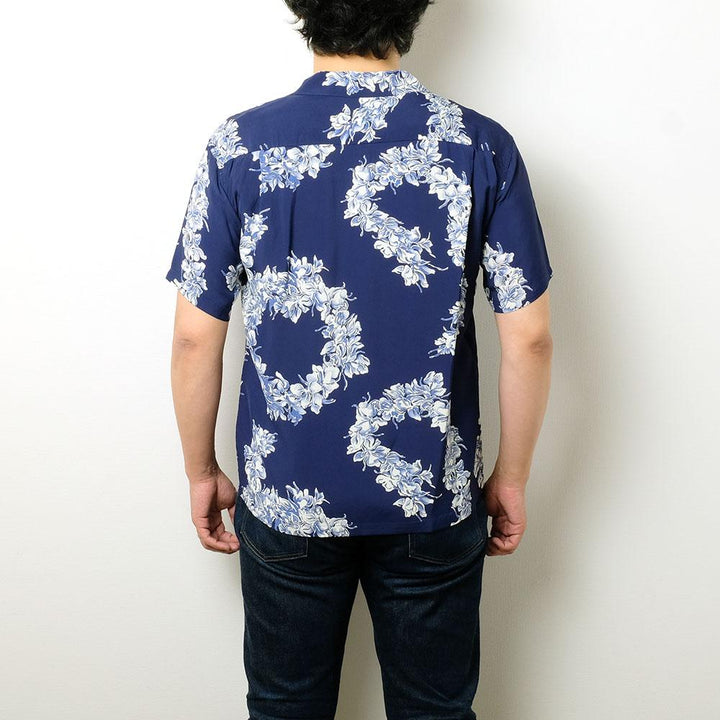 SUN SURF x HINOYA EXCLUSIVE<br>S/S RAYON HAWAIIAN SHIRT<br>“LEI GINGER”
