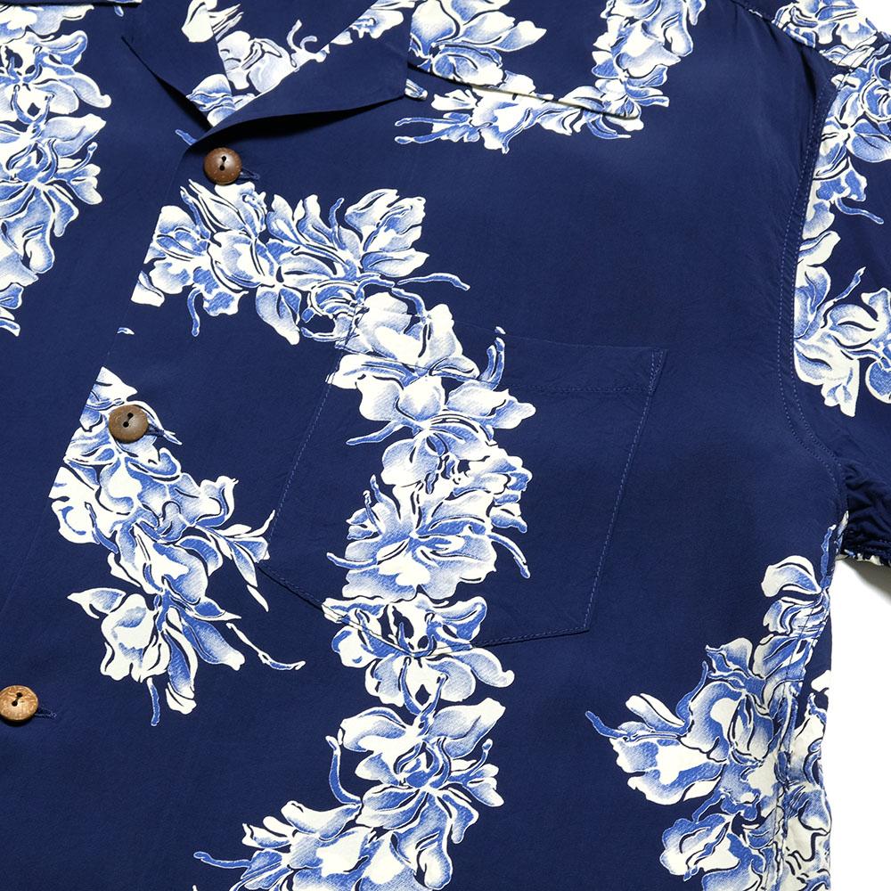 SUN SURF x HINOYA EXCLUSIVE<br>S/S RAYON HAWAIIAN SHIRT<br>“LEI GINGER”