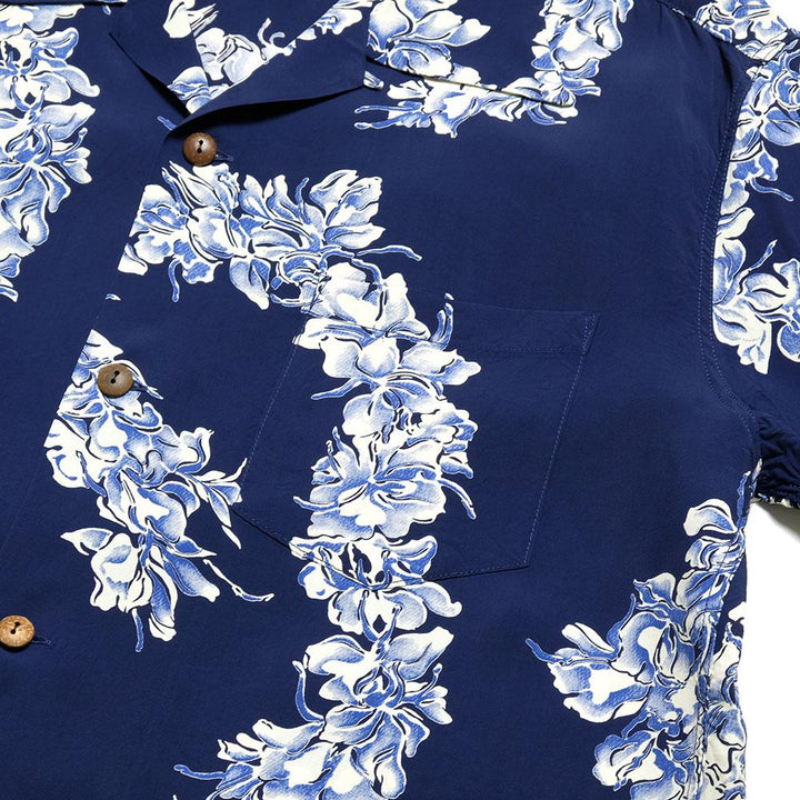 SUN SURF x HINOYA EXCLUSIVE<br>S/S RAYON HAWAIIAN SHIRT<br>“LEI GINGER”