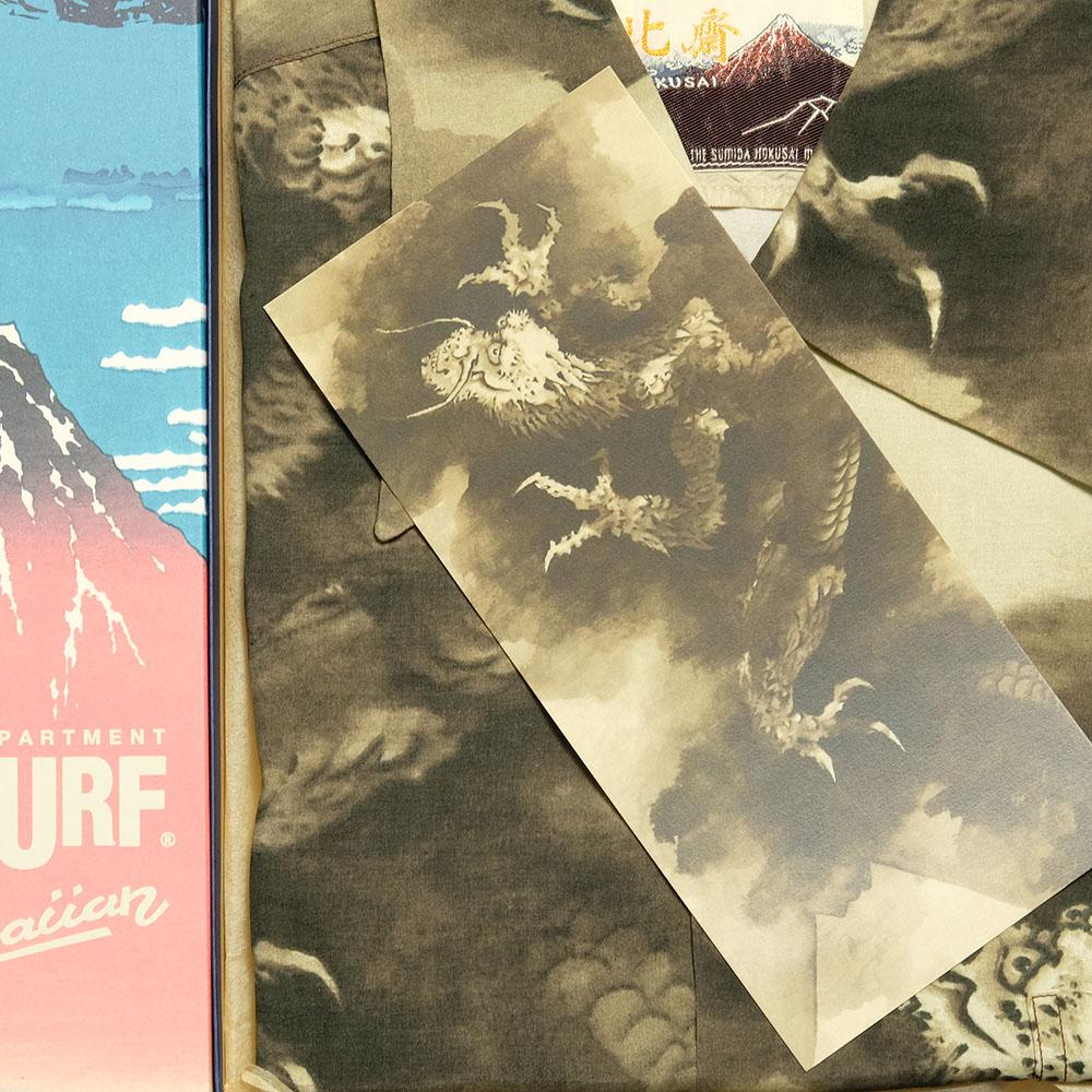 SUN SURF × National Treasure of Japan<br>KATSUSHIKA HOKUSAI<br>" SPECIAL EDITION “富士越龍図(Fuji-Koshi-Ryu-zu)”