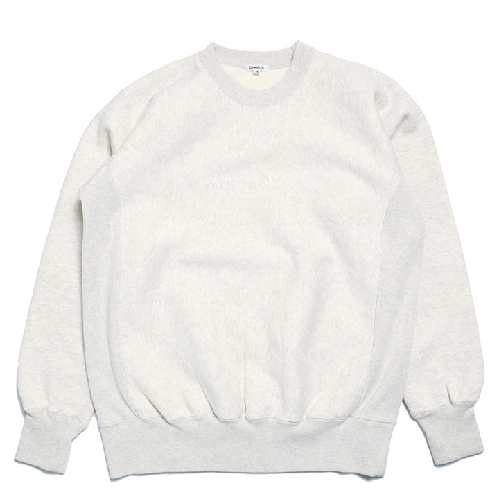 SUN HOUSE - Revers Weave Sweat Crewneck