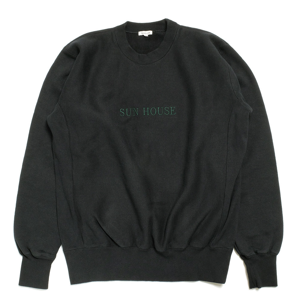SUN HOUSE - Revers Weave Sweat Crewneck