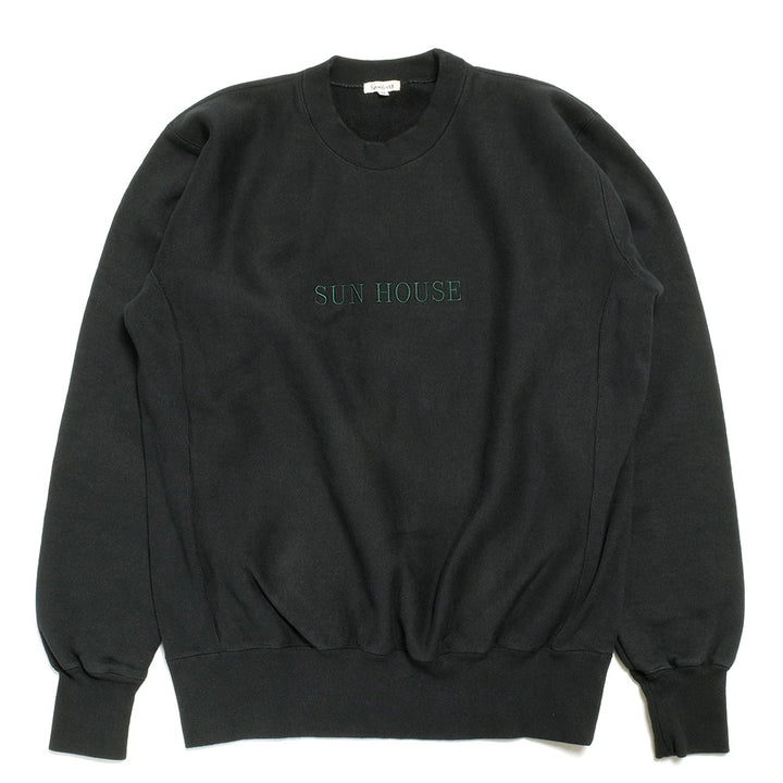 SUN HOUSE - Revers Weave Sweat Crewneck
