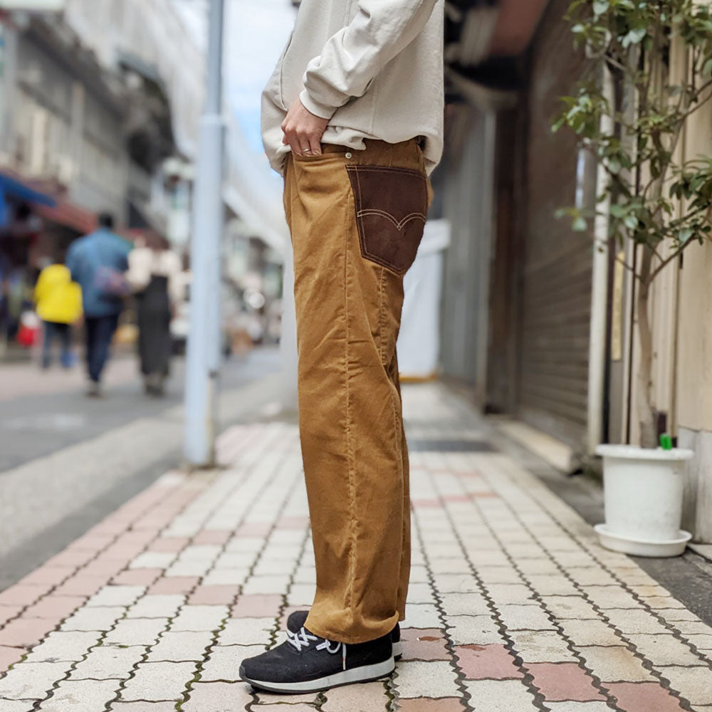 JUNYA WATANABE MAN - Corduroy Pants with Levi's - WJ-P217-051