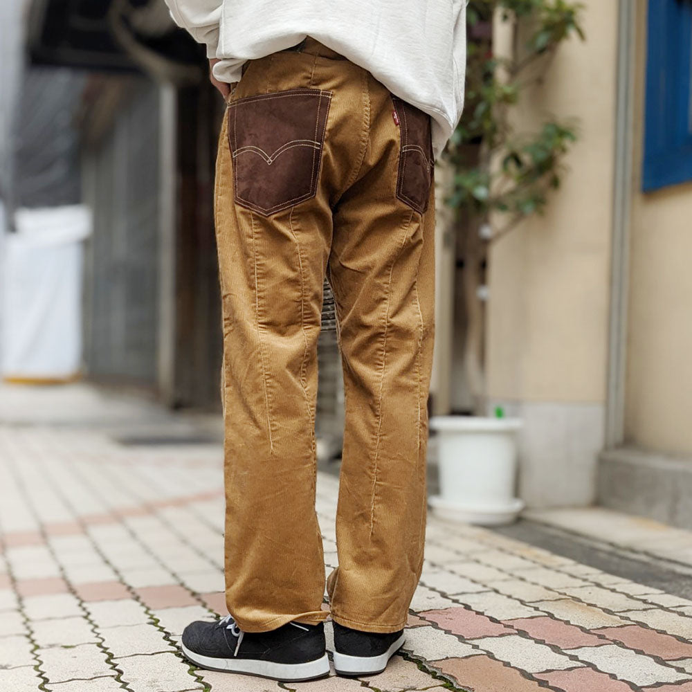 JUNYA WATANABE MAN - Corduroy Pants with Levi's - WJ-P217-051